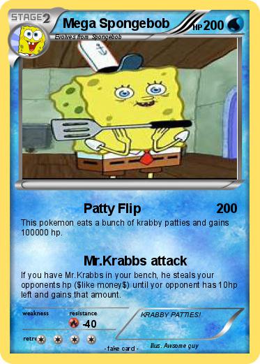 Pokemon Mega Spongebob