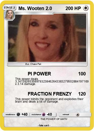 Pokemon Ms. Wooten 2.0