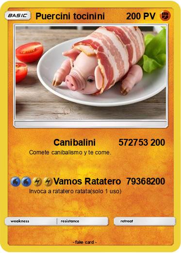 Pokemon Puercini tocinini