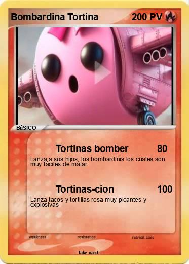 Pokemon Bombardina Tortina