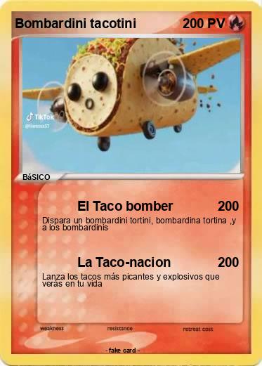 Pokemon Bombardini tacotini