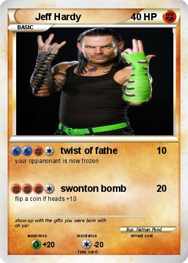 Pokemon Jeff Hardy