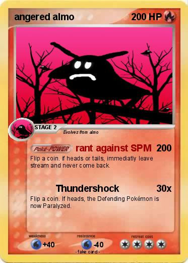 Pokemon angered almo