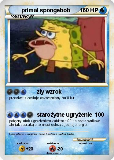 Pokemon primal spongebob