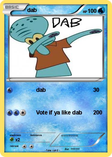 Pokemon dab