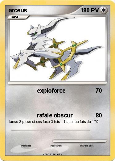 Pokemon arceus