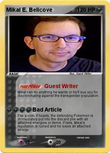 Pokemon Mikal E. Belicove