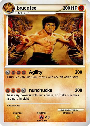 Pokemon bruce lee