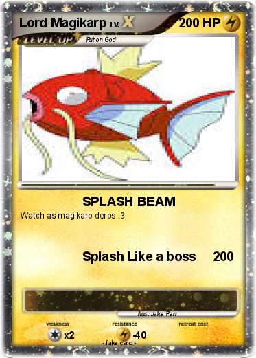 Pokemon Lord Magikarp