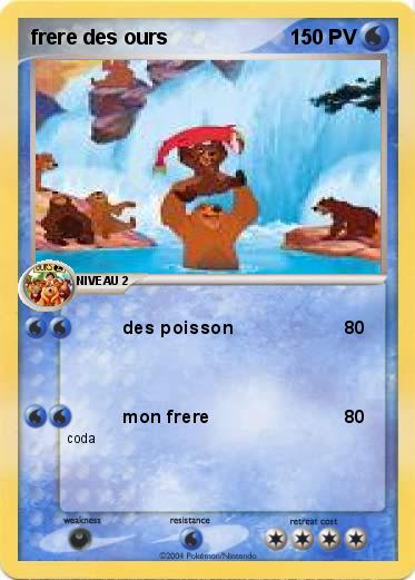 Pokemon frere des ours