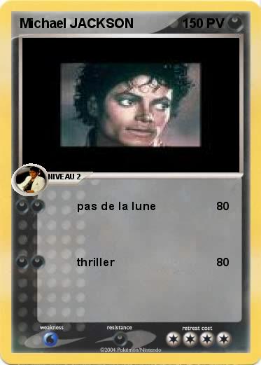 Pokemon Michael JACKSON