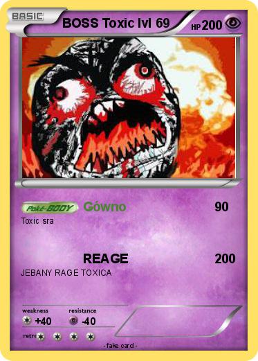 Pokemon BOSS Toxic lvl 69