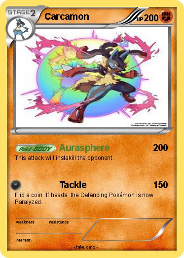 Pokemon Carcamon