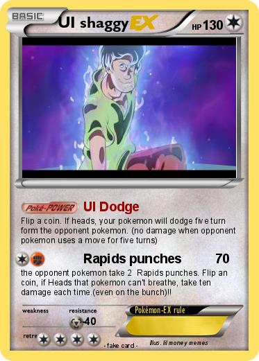 Pokemon UI shaggy