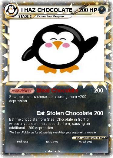 Pokemon I HAZ CHOCOLATE