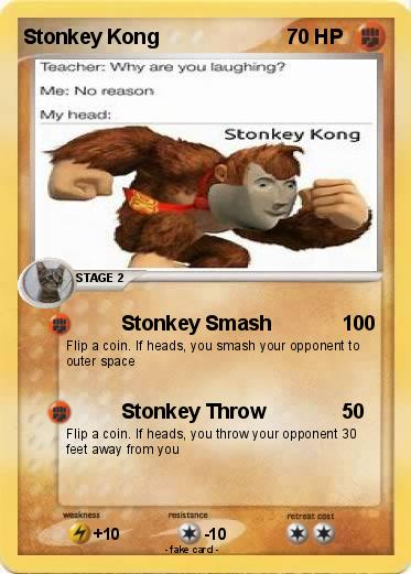 Pokemon Stonkey Kong