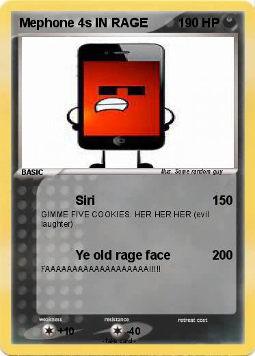 Pokemon Mephone 4s IN RAGE