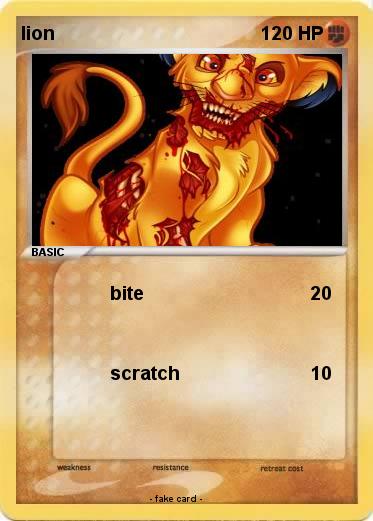 Pokemon lion