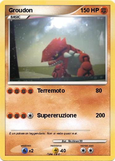Pokemon Groudon