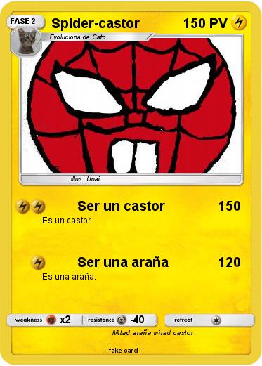 Pokemon Spider-castor
