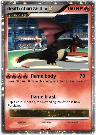 Pokemon death charizard