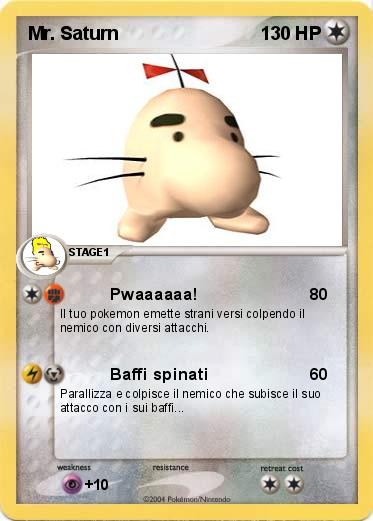 Pokemon Mr. Saturn