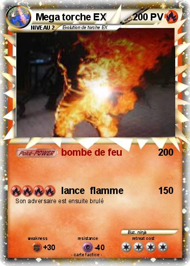 Pokemon Mega torche EX