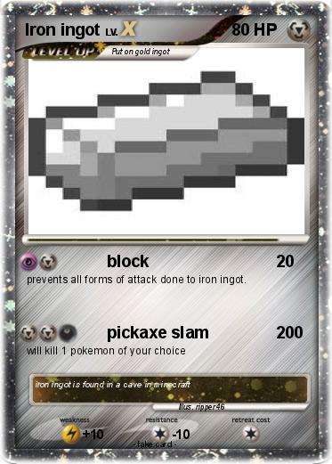Pokemon Iron ingot