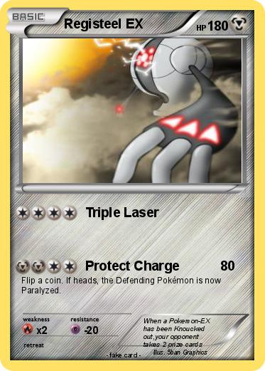 Pokemon Registeel EX