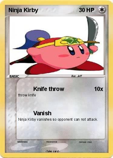 Pokemon Ninja Kirby
