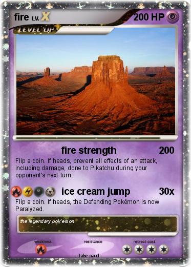 Pokemon fire