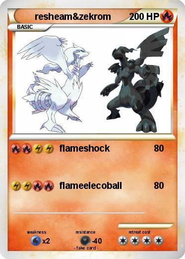 Pokemon resheam&zekrom