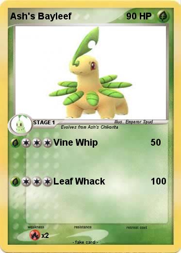 Pokemon Ash's Bayleef