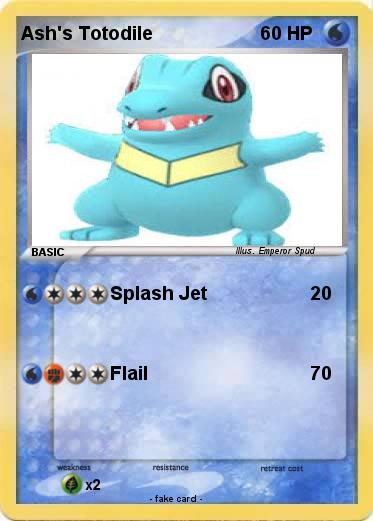 Pokemon Ash's Totodile