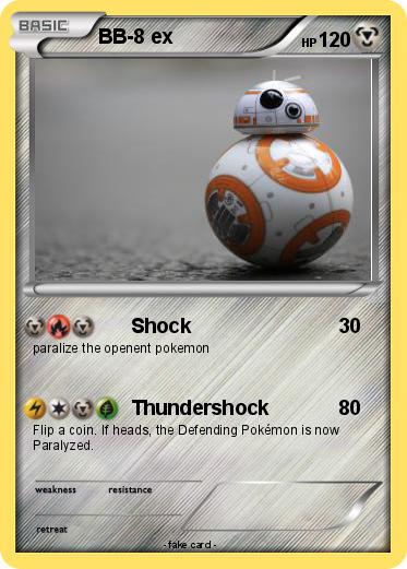Pokemon BB-8 ex