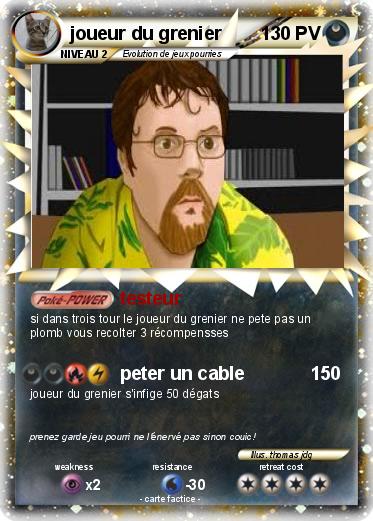 Pokemon joueur du grenier