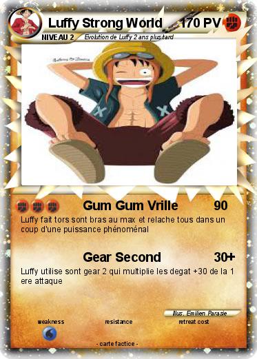 Pokemon Luffy Strong World