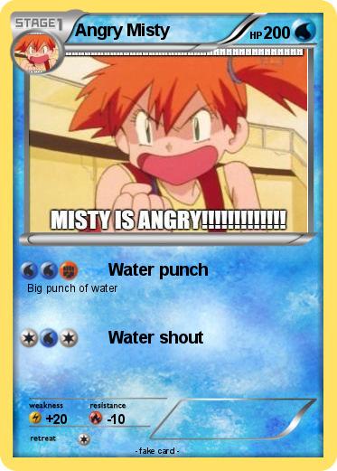Pokemon Angry Misty