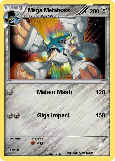 Pokemon Mega Metaboss