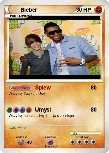 Pokemon Bieber