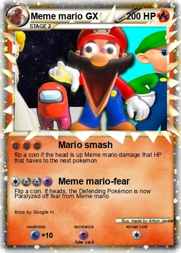 Pokemon Meme mario GX