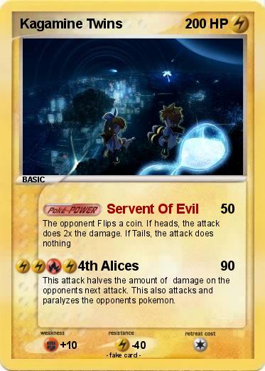Pokemon Kagamine Twins