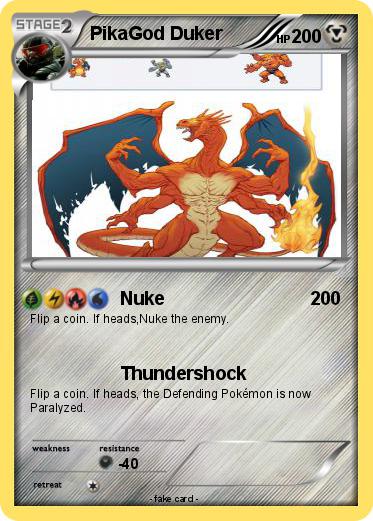 Pokemon PikaGod Duker