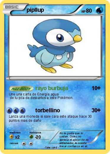 Pokemon pipllup