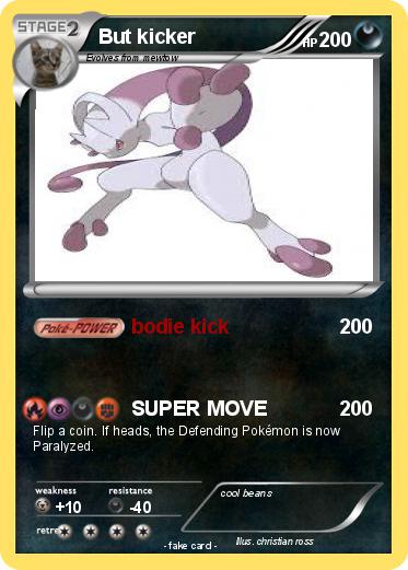 Pokemon But kicker