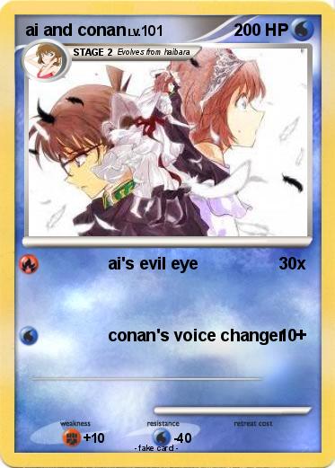 Pokemon ai and conan