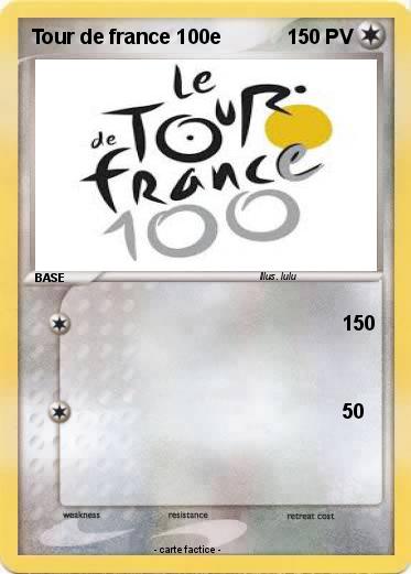 Pokemon Tour de france 100e