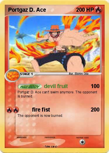 Pokemon Portgaz D. Ace