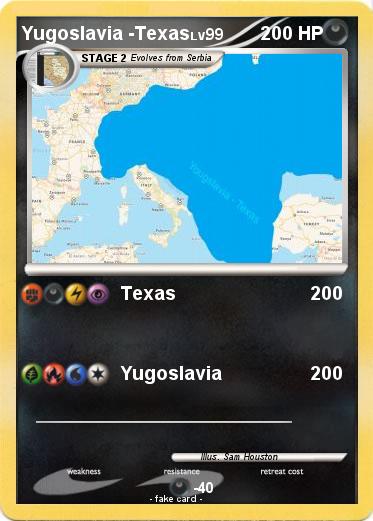 Pokemon Yugoslavia -Texas
