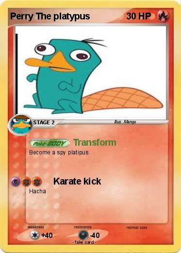 Pokemon Perry The platypus